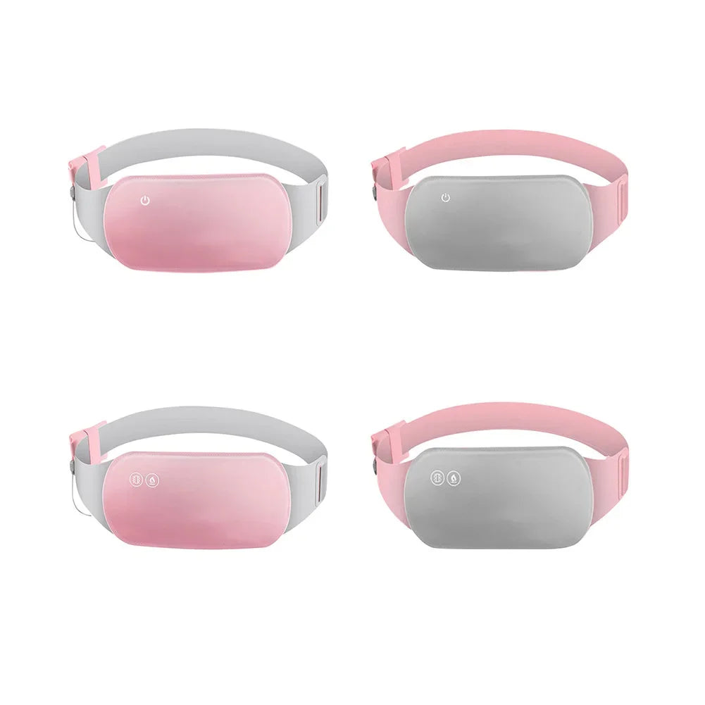 Menstrual Heating Pad Warm Palac Hot Waist Belt Relieve Menstrual Pain Hot Compress Massager for Woman Girl Belly Back Heating